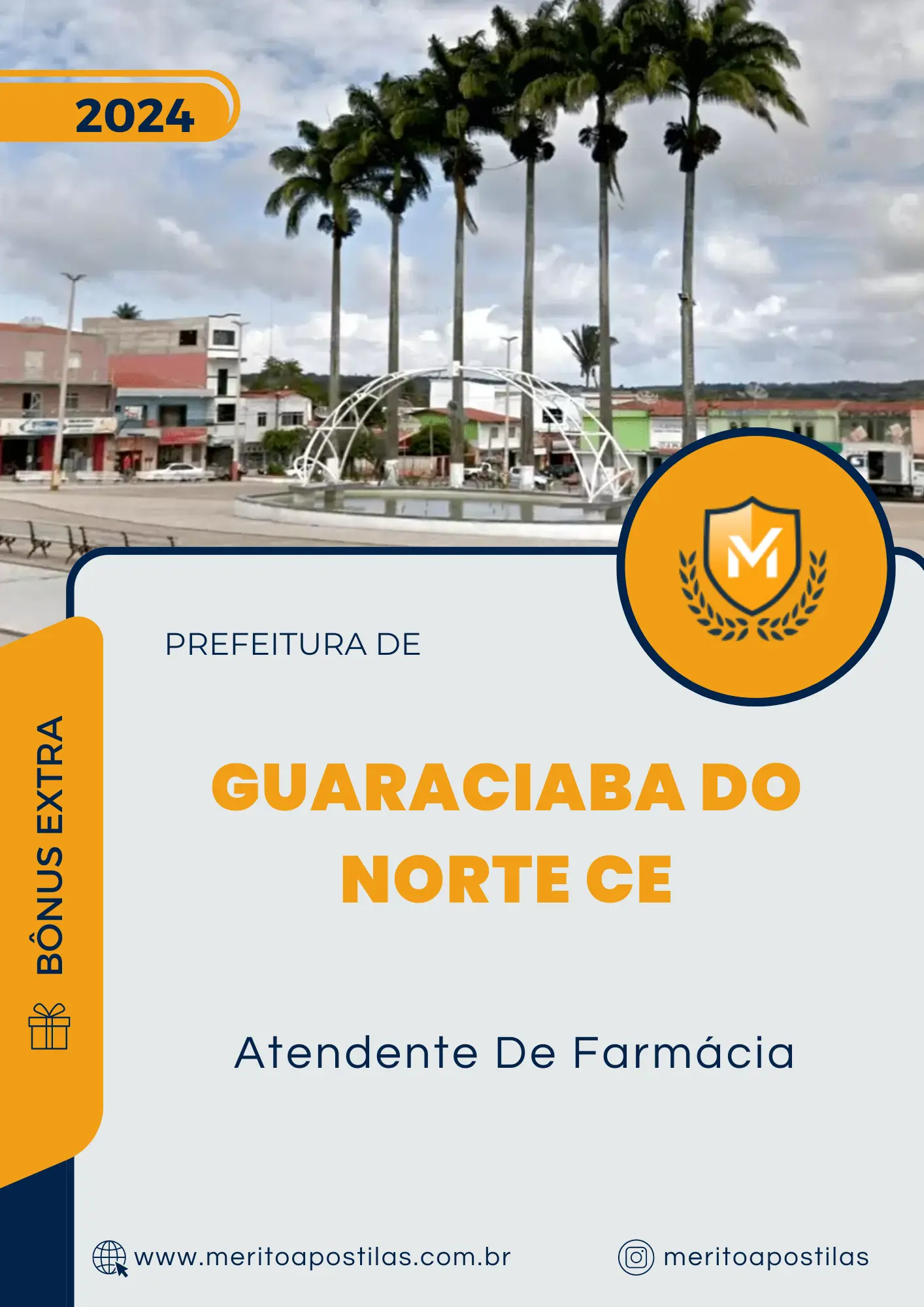 Apostila Atendente De Farmácia Prefeitura de Guaraciaba do Norte CE 2024