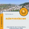 Apostila Atendente de Consultório Odontológico PSF Prefeitura de Além Paraíba MG 2024
