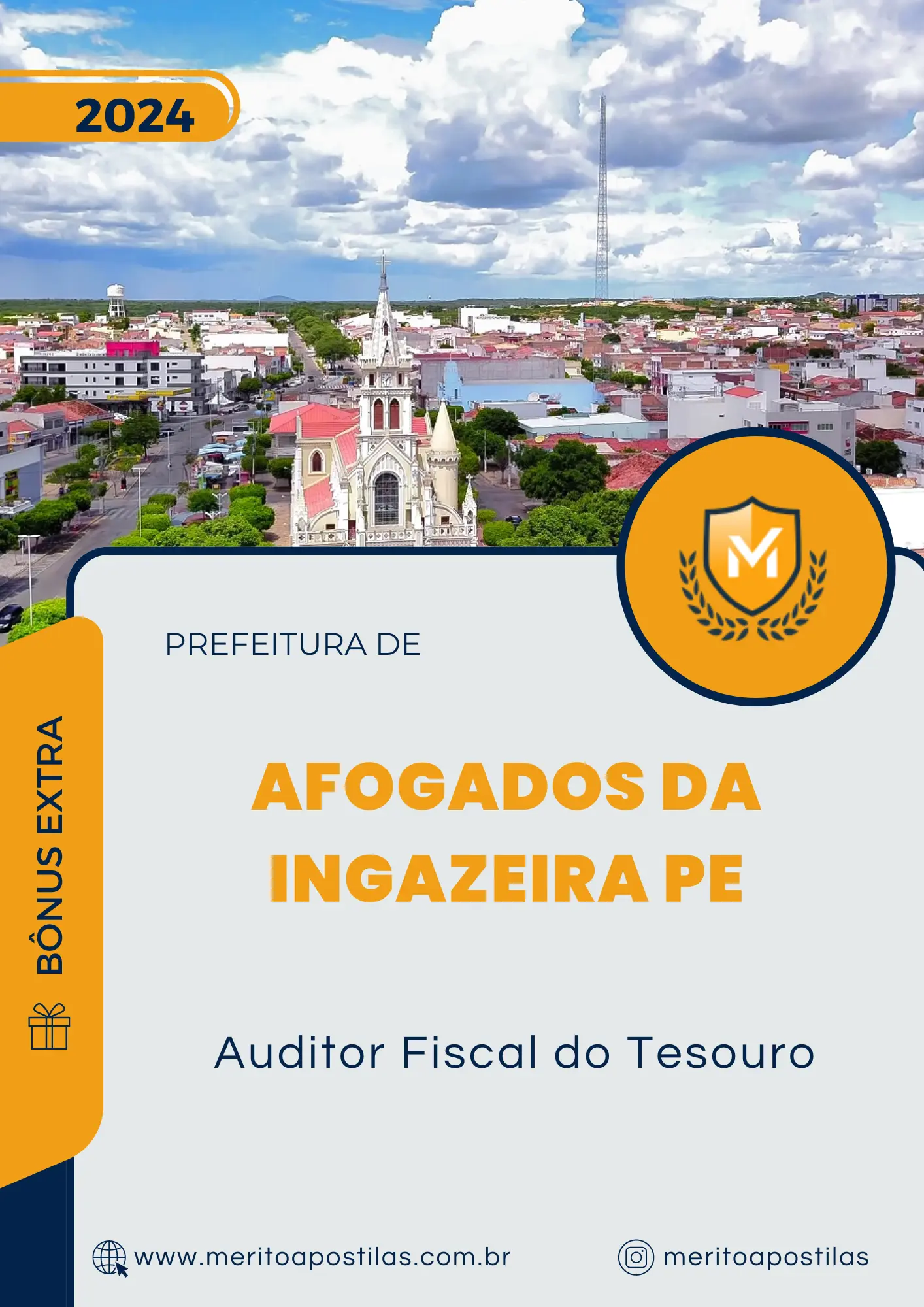 Apostila Auditor Fiscal do Tesouro Prefeitura de Afogados da Ingazeira PE 2024