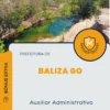 Apostila Auxiliar Administrativo Prefeitura de Baliza GO 2024