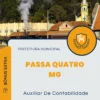 Apostila Auxiliar De Contabilidade Prefeitura de Passa Quatro MG 2024