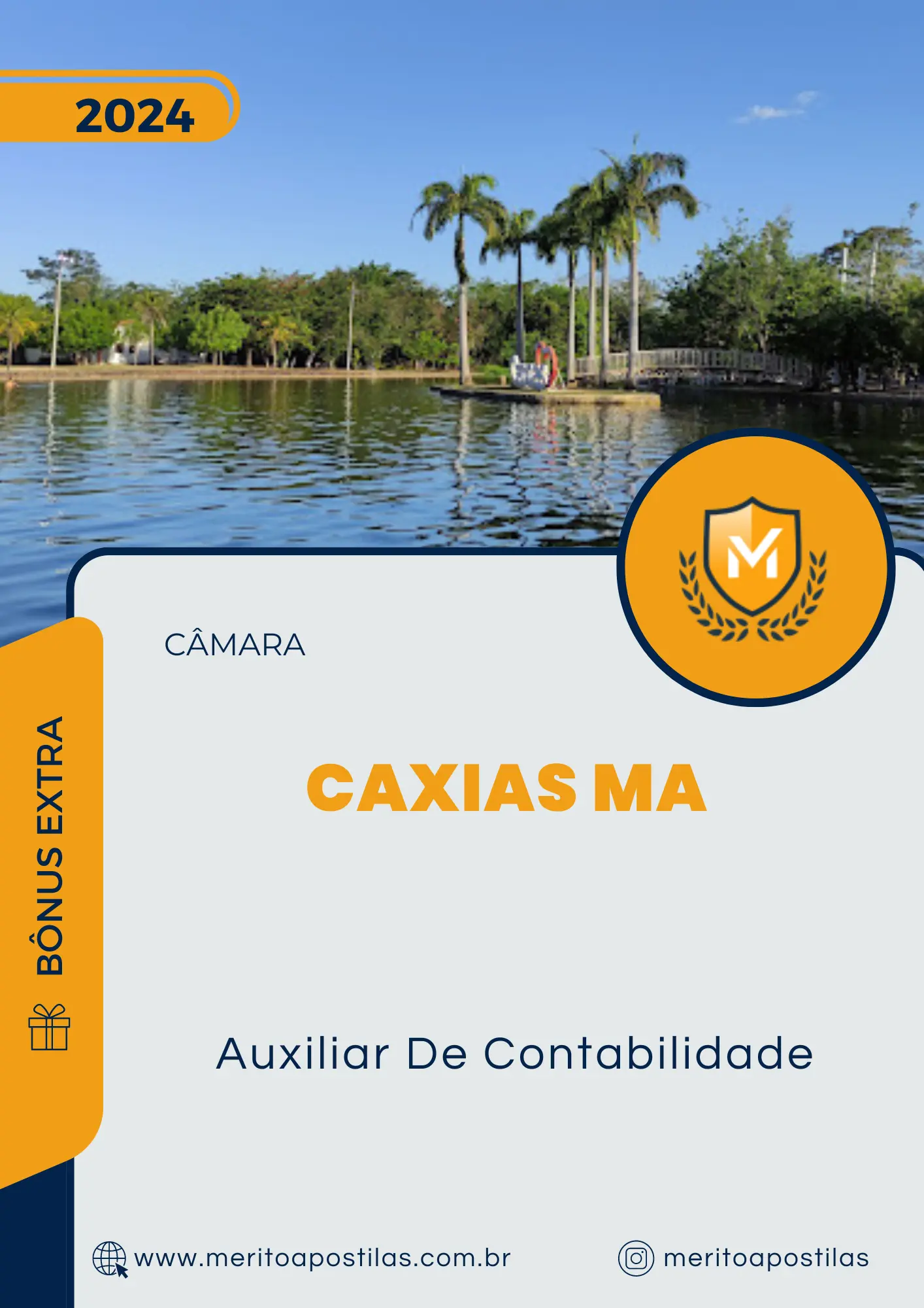 Apostila Auxiliar De Contabilidade Câmara de Caxias MA 2024