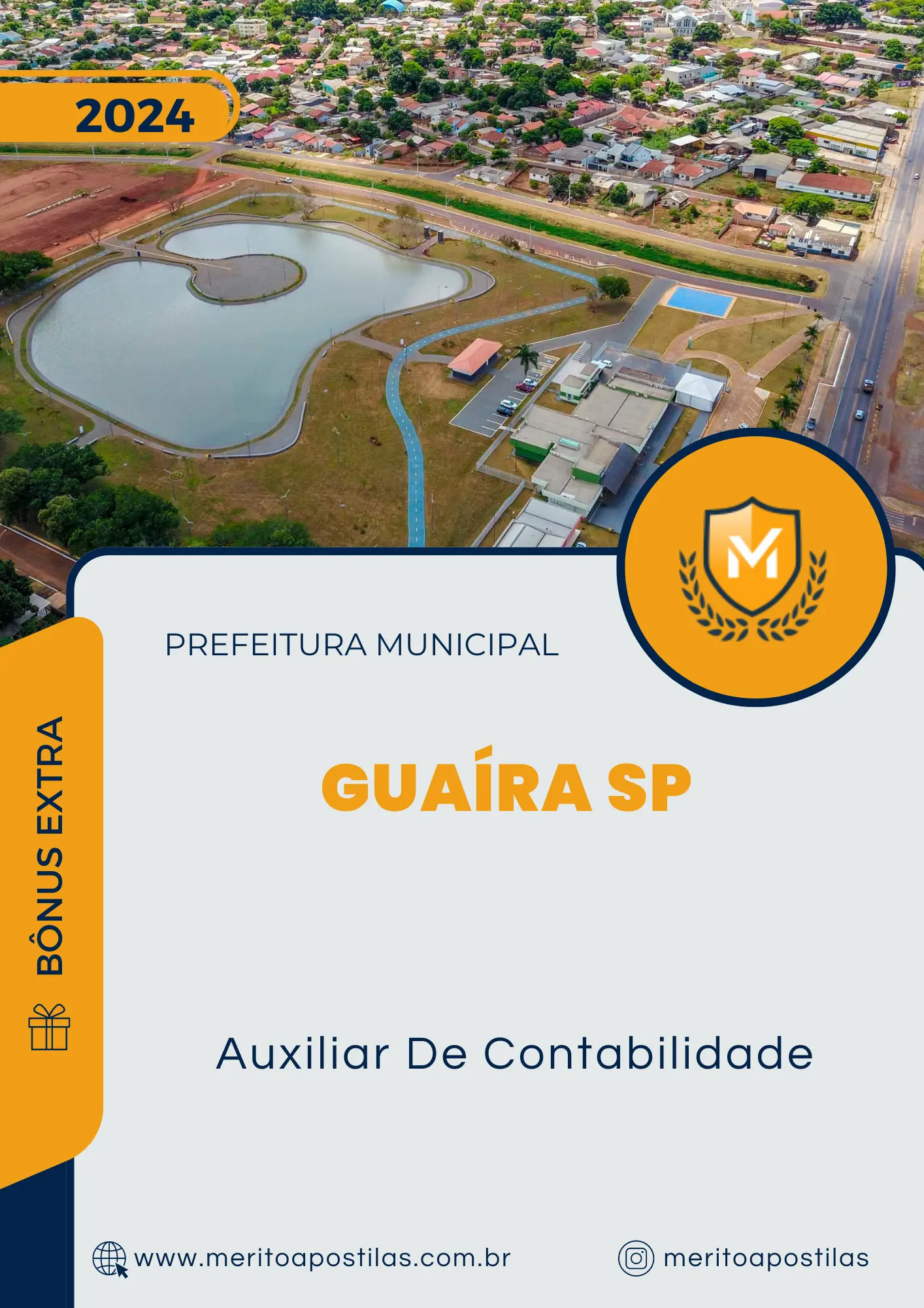 Apostila Auxiliar De Contabilidade Prefeitura de Guaíra SP 2024