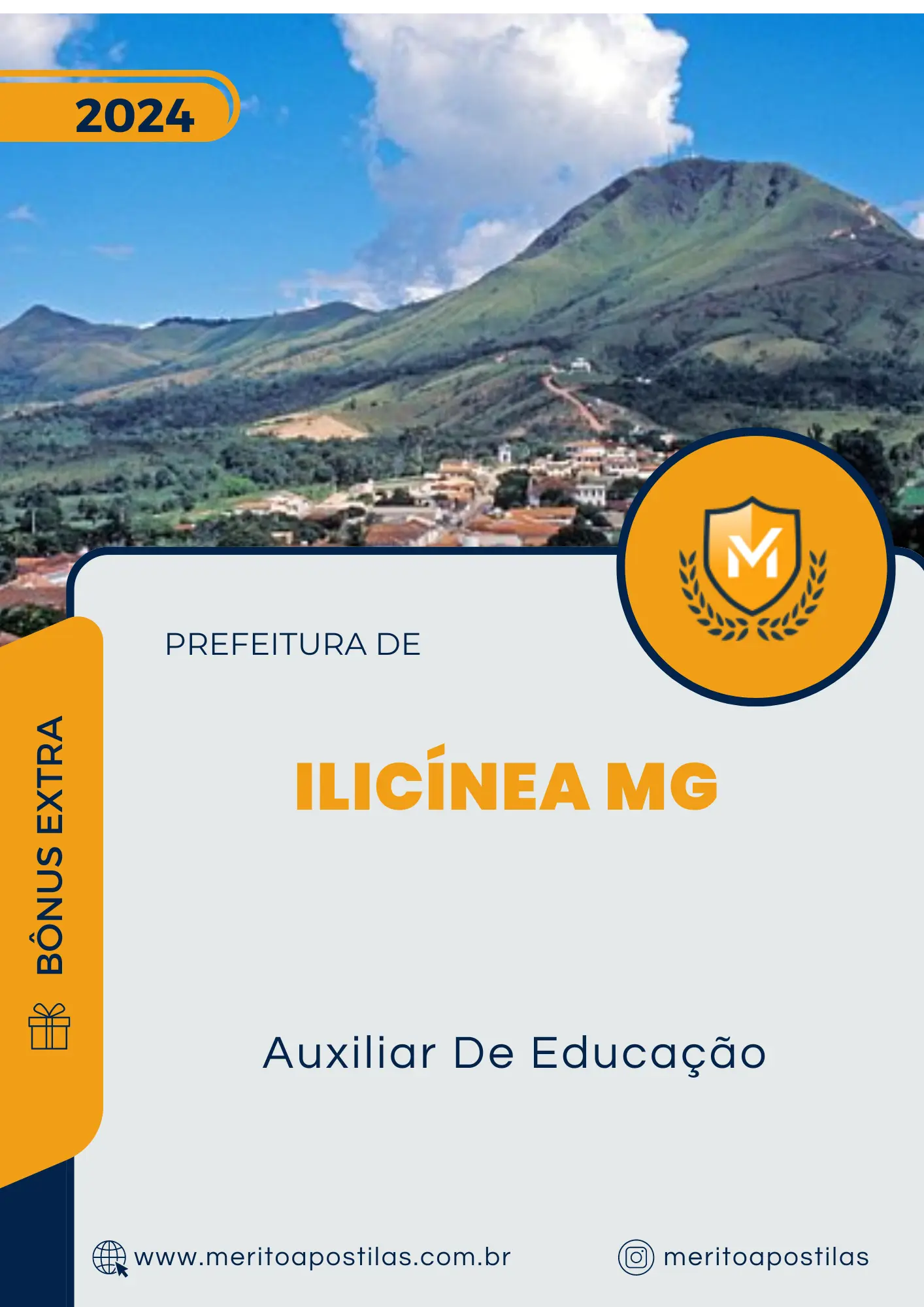 Apostila Auxiliar De Educação Prefeitura de Ilicínea MG 2024