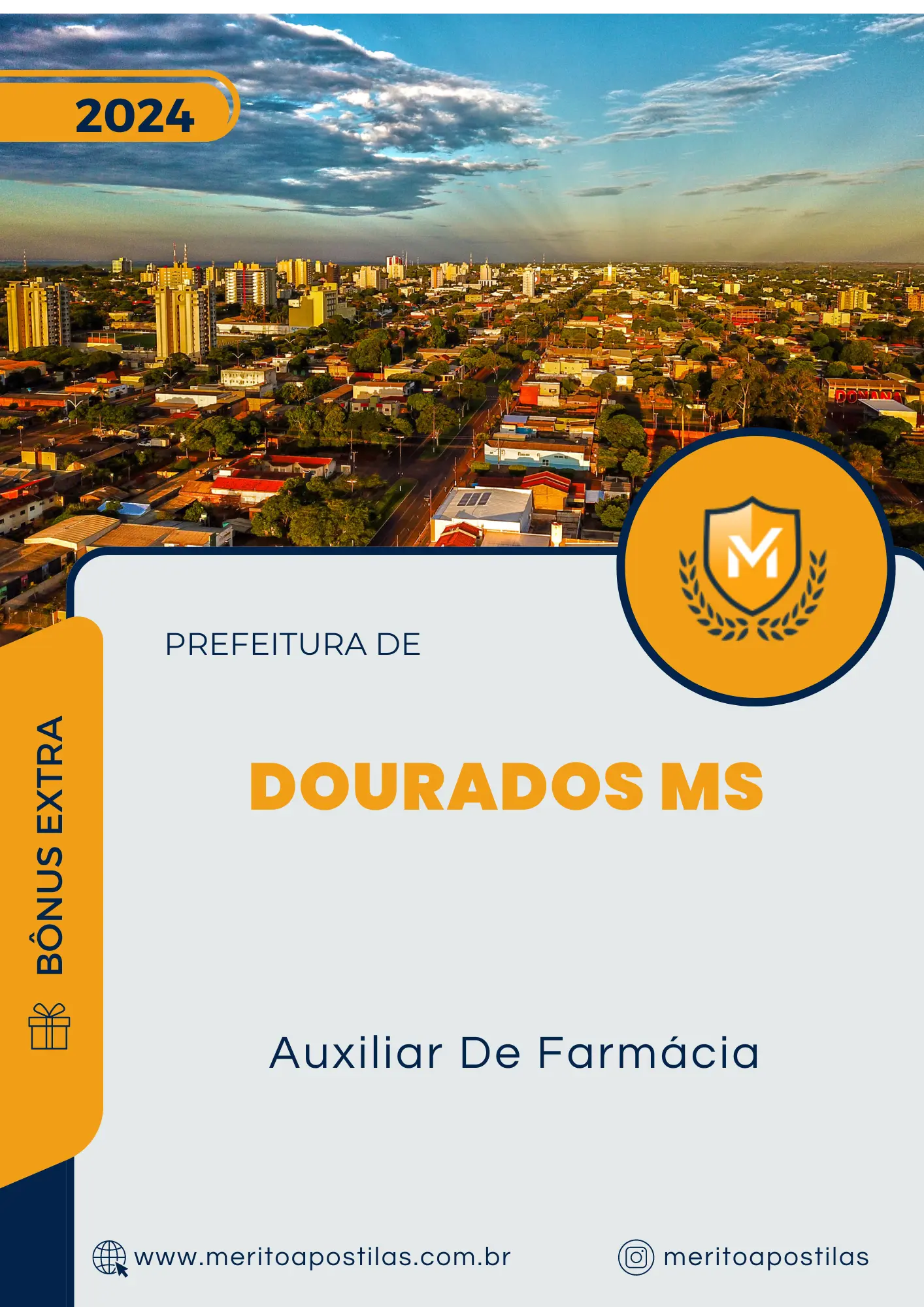 Apostila Auxiliar De Farmácia Prefeitura de Dourados MS 2024