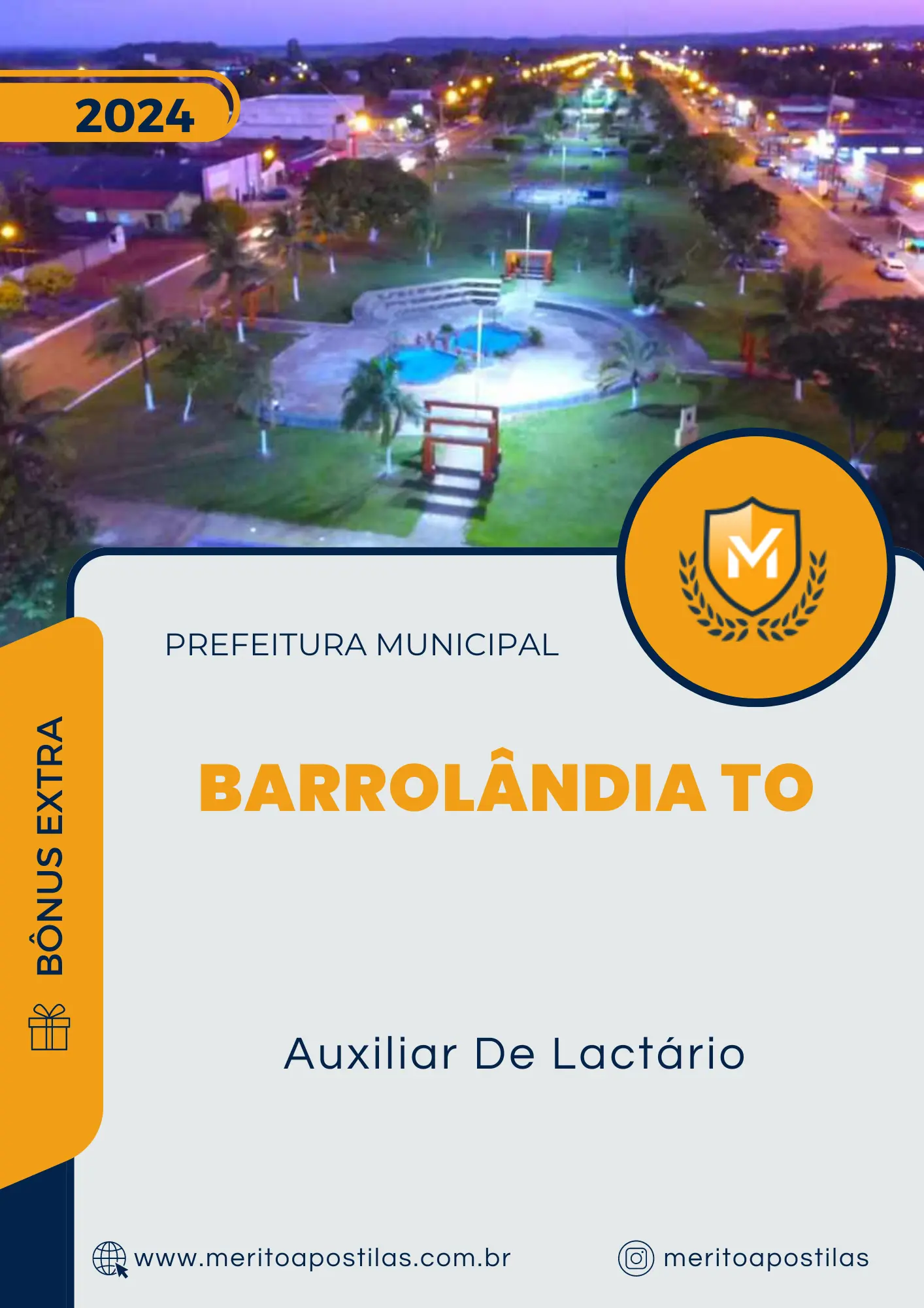 Apostila Auxiliar De Lactário Prefeitura de Barrolândia TO 2024