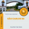 Apostila Auxiliar De Sala Prefeitura de São Carlos SC 2024