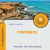 Apostila Auxiliar De Secretaria Prefeitura de Fortim CE 2024