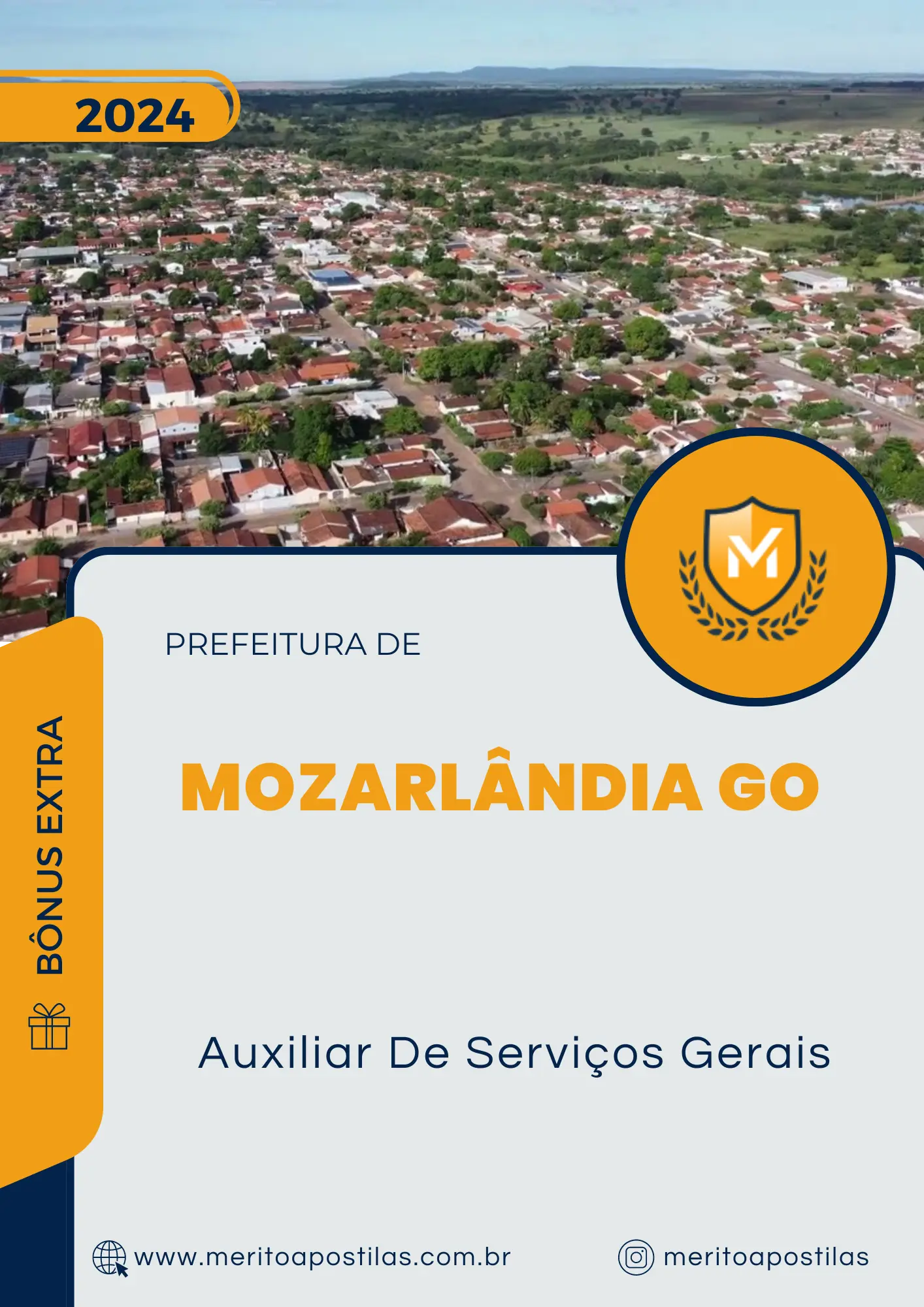 Apostila Auxiliar De Serviços Gerais Prefeitura de Mozarlândia GO 2024
