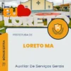 Apostila Auxiliar De Serviços Gerais Prefeitura de Loreto MA 2024