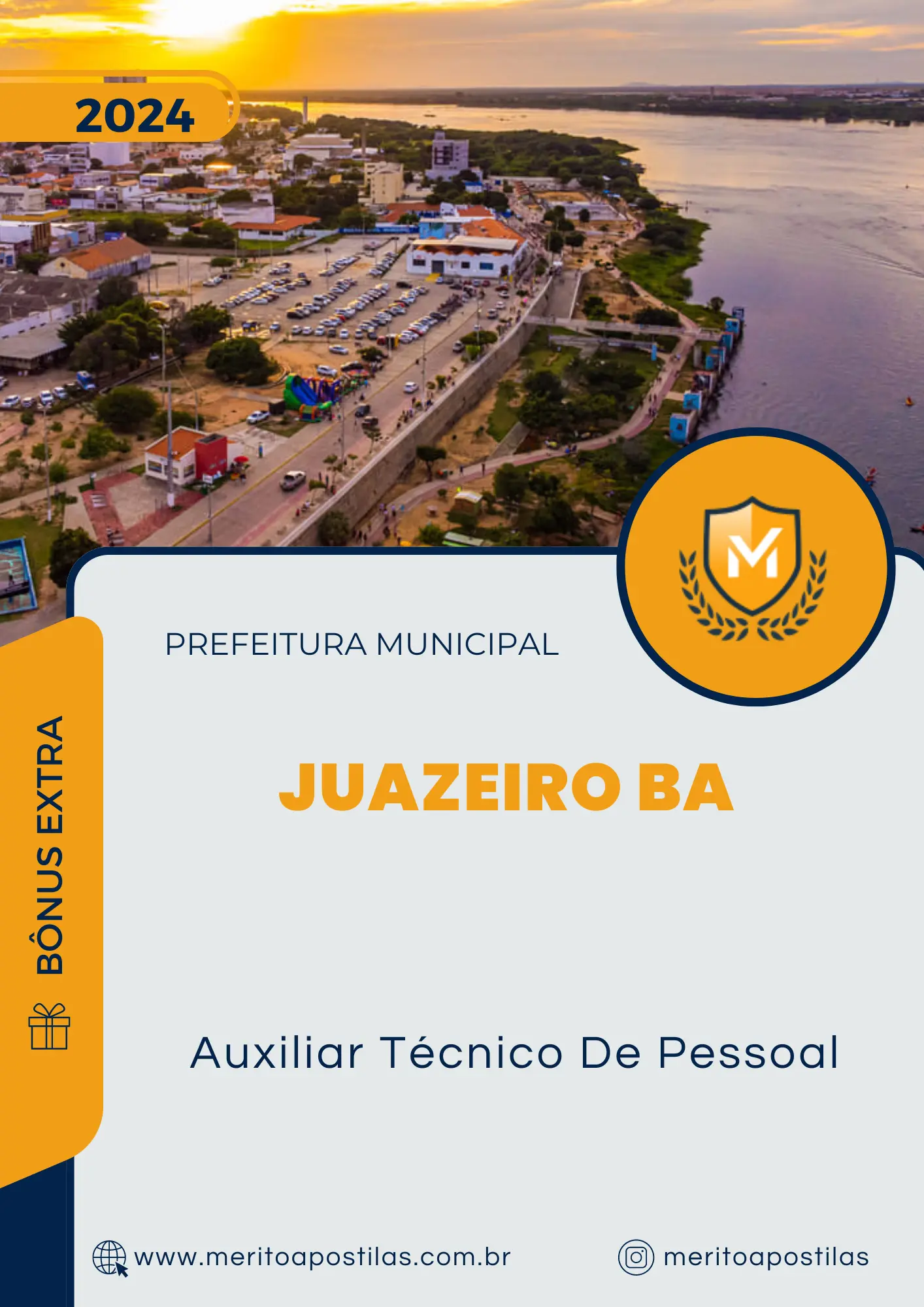 Apostila Auxiliar Técnico De Pessoal Prefeitura de Juazeiro BA 2024