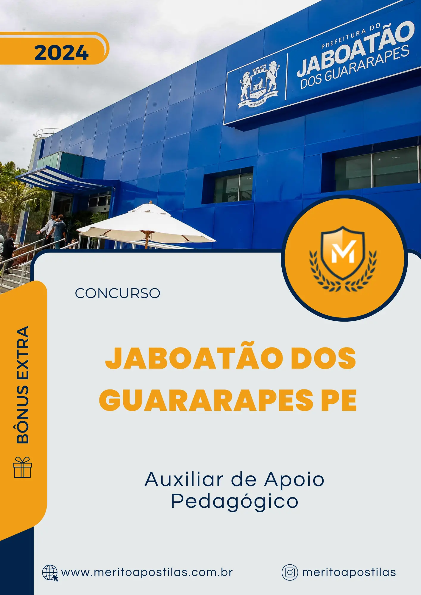 Apostila Auxiliar de Apoio Pedagógico Concurso Jaboatão dos Guararapes PE 2024