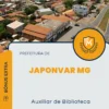 Apostila Auxiliar de Biblioteca Prefeitura de Japonvar MG 2024