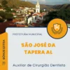 Apostila Auxiliar de Cirurgião Dentista Prefeitura de São José da Tapera AL 2024