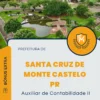 Apostila Auxiliar de Contabilidade II Prefeitura de Santa Cruz de Monte Castelo PR 2024