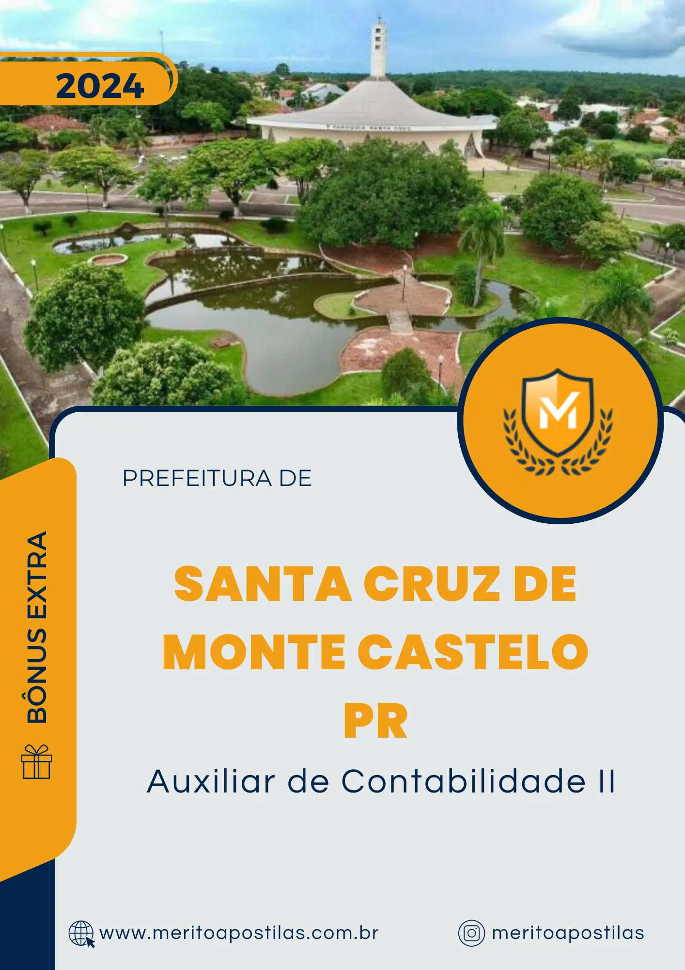 Apostila Auxiliar de Contabilidade II Prefeitura de Santa Cruz de Monte Castelo PR 2024