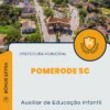 Apostila Auxiliar de Educação Infantil Prefeitura de Pomerode SC 2024