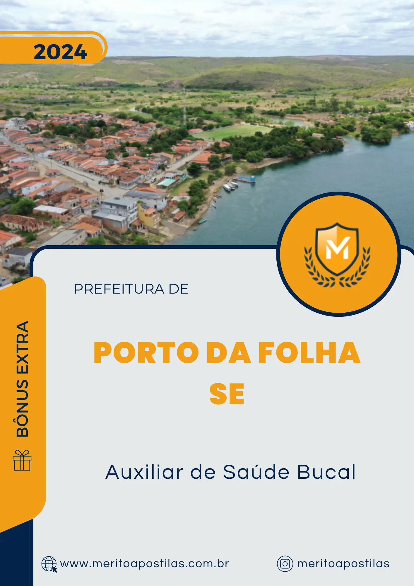 Apostila Auxiliar de Saúde Bucal Prefeitura de Porto da Folha SE 2024