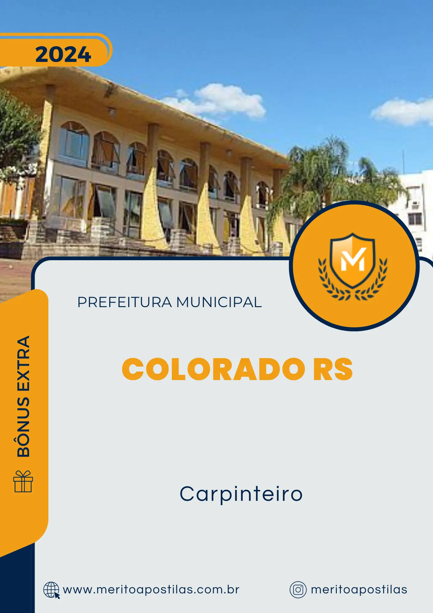 Apostila Carpinteiro Prefeitura de Colorado RS 2024
