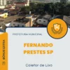 Apostila Coletor de Lixo Prefeitura de Fernando Prestes SP 2024