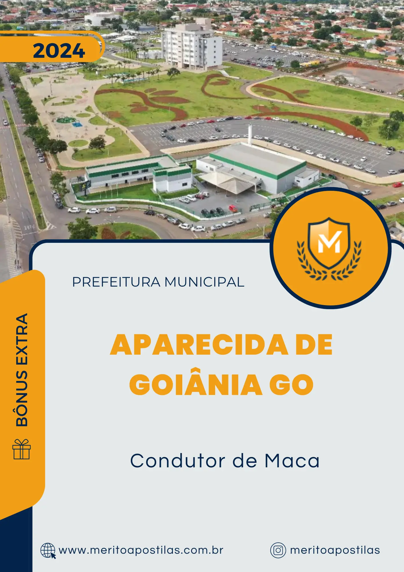 Apostila Condutor de Maca Prefeitura de Aparecida de Goiânia GO 2024