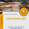 Apostila Condutor de Máquinas Pesadas CNH D Prefeitura de Crucilândia MG 2024