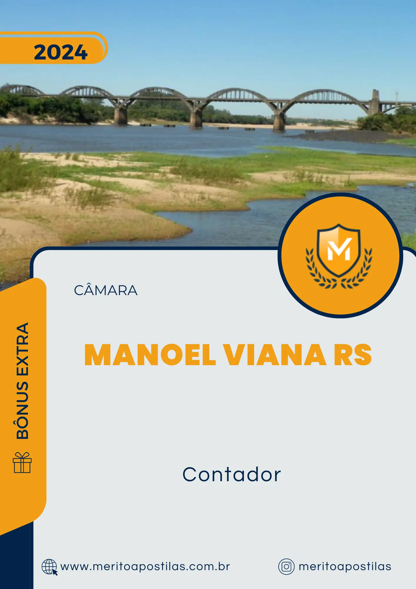 Apostila Contador Câmara de Manoel Viana RS 2024