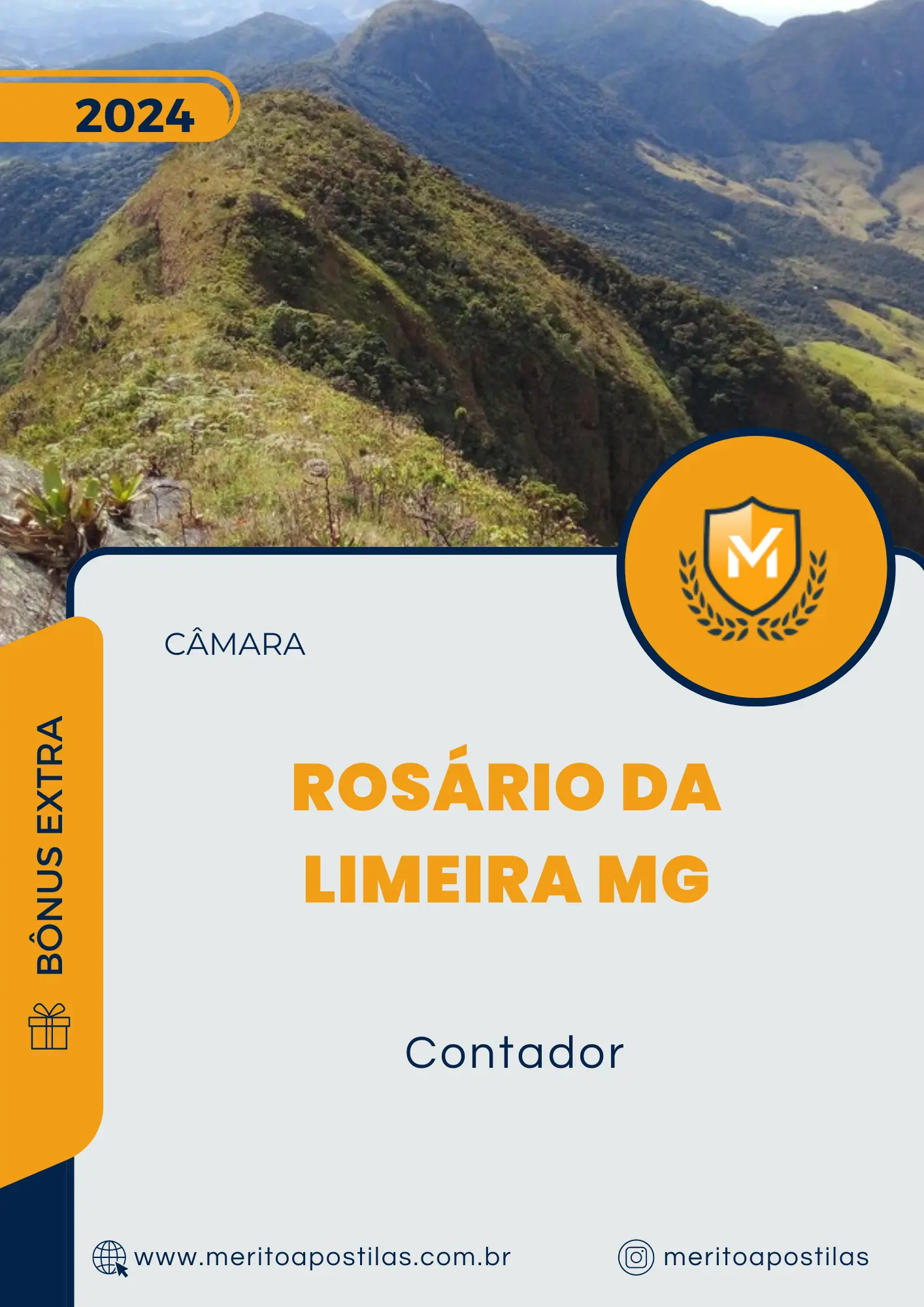 Apostila Contador Câmara de Rosário da Limeira MG 2024