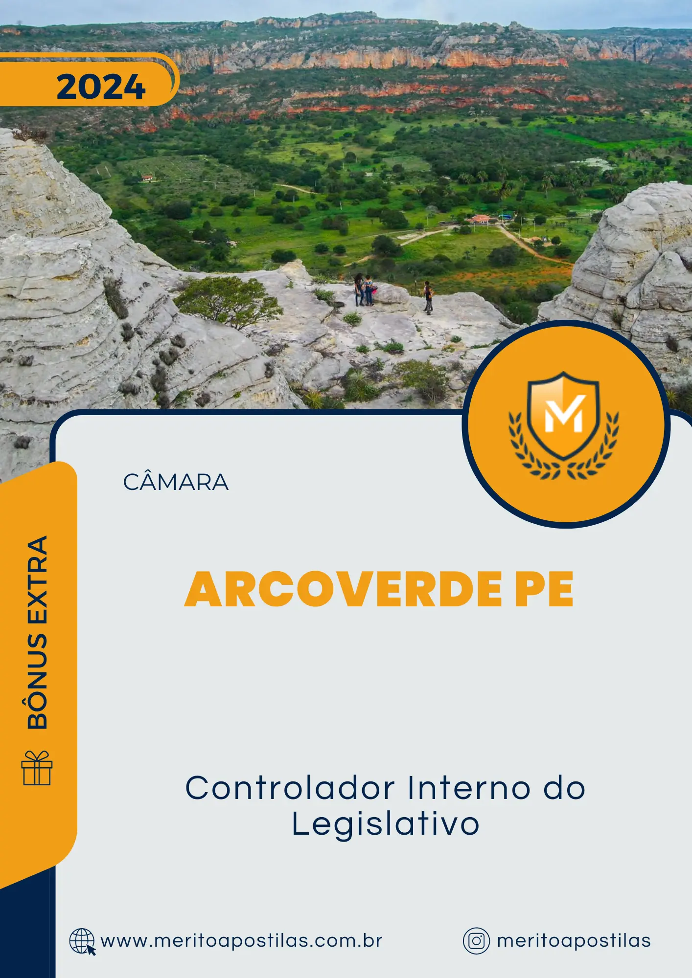 Apostila Controlador Interno do Legislativo Câmara de Arcoverde PE 2024