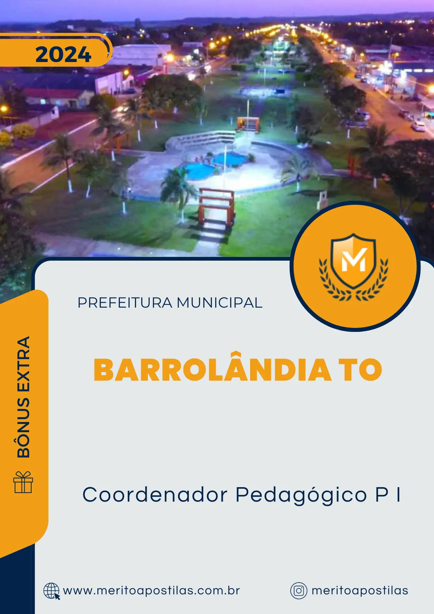 Apostila Coordenador Pedagógico P II Prefeitura de Barrolândia TO 2024