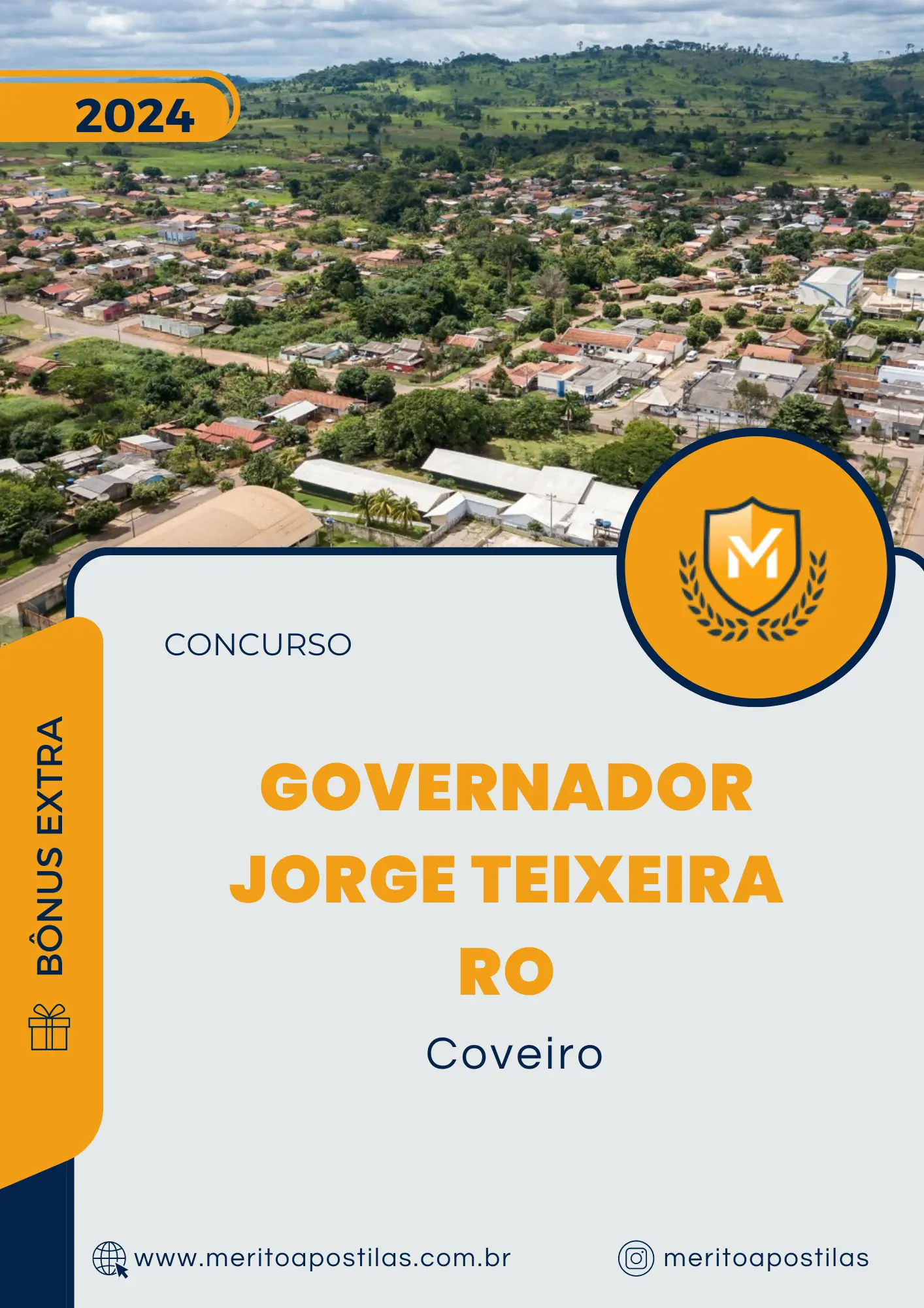 Apostila Coveiro Concurso de Governador Jorge Teixeira RO 2024