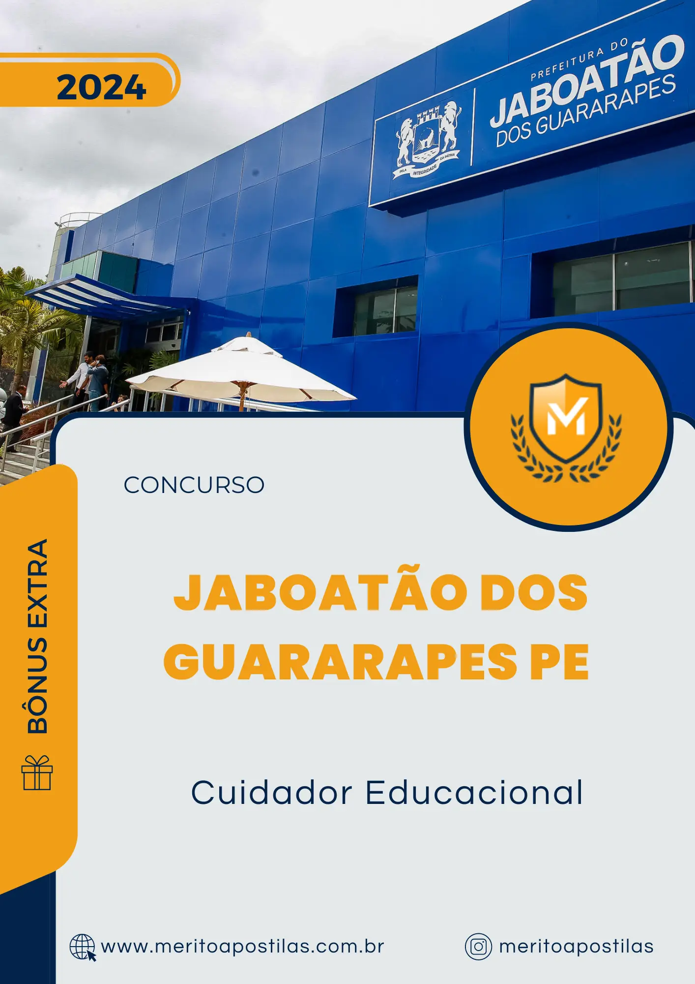 Apostila Cuidador Educacional Concurso Jaboatão dos Guararapes PE 2024