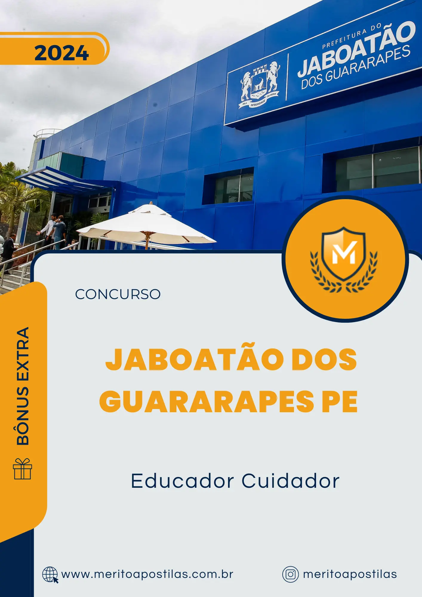 Apostila Educador Cuidador Concurso Jaboatão dos Guararapes PE 2024