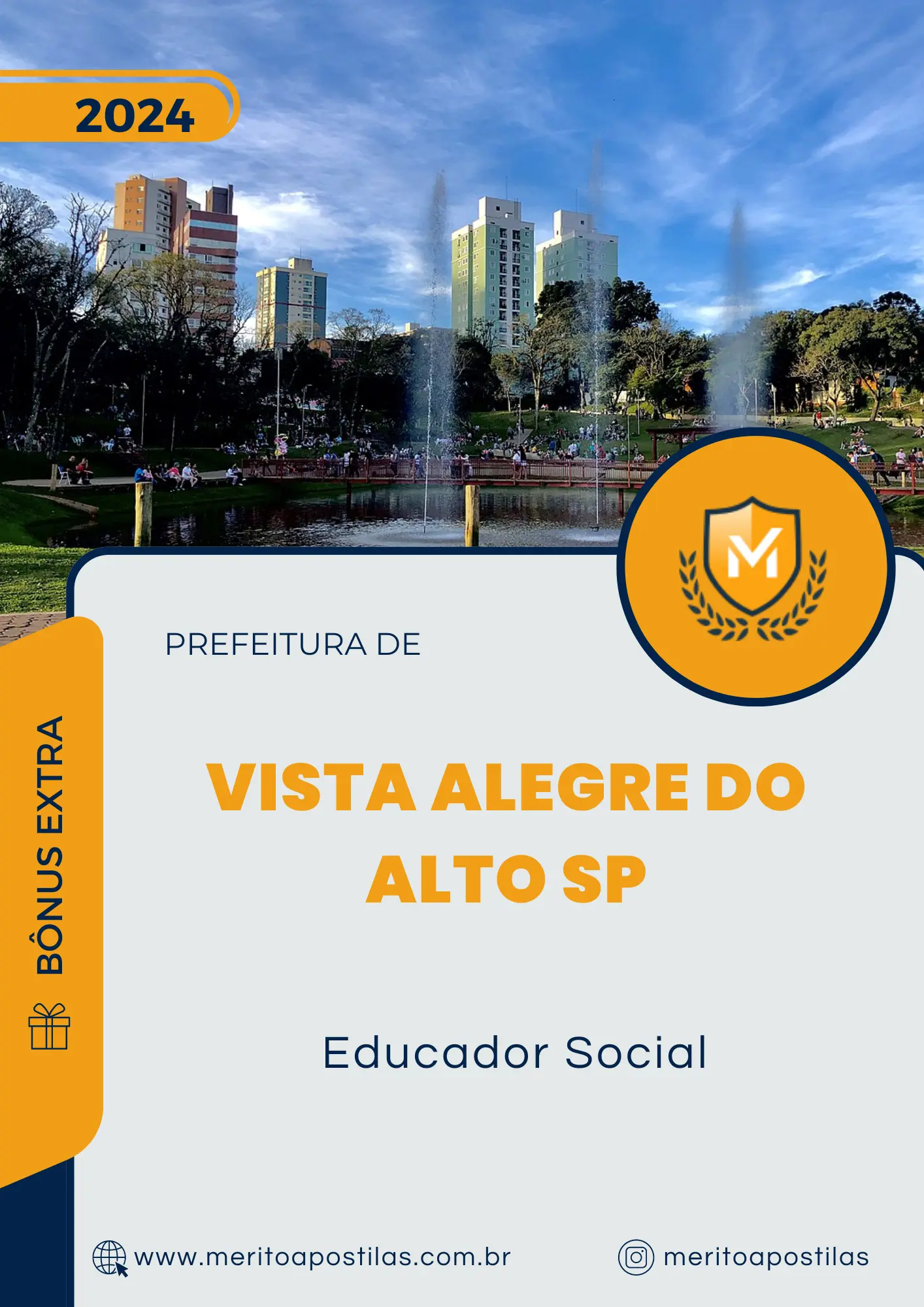 Apostila Educador Social Prefeitura de Vista Alegre do Alto SP 2024