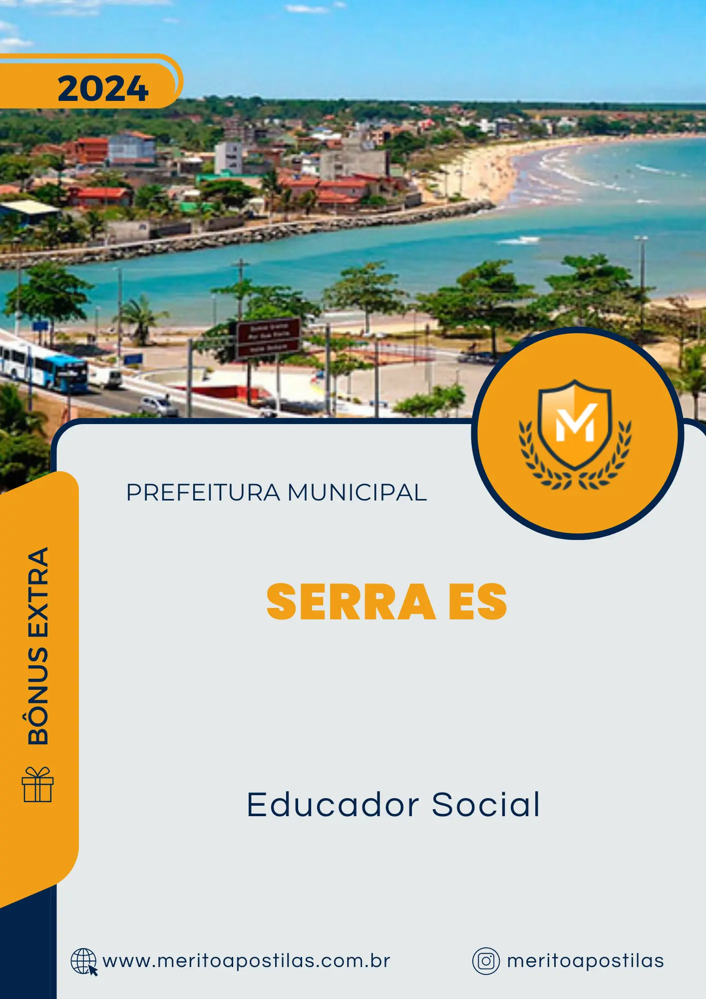 Apostila Educador Social Prefeitura de Serra ES 2024