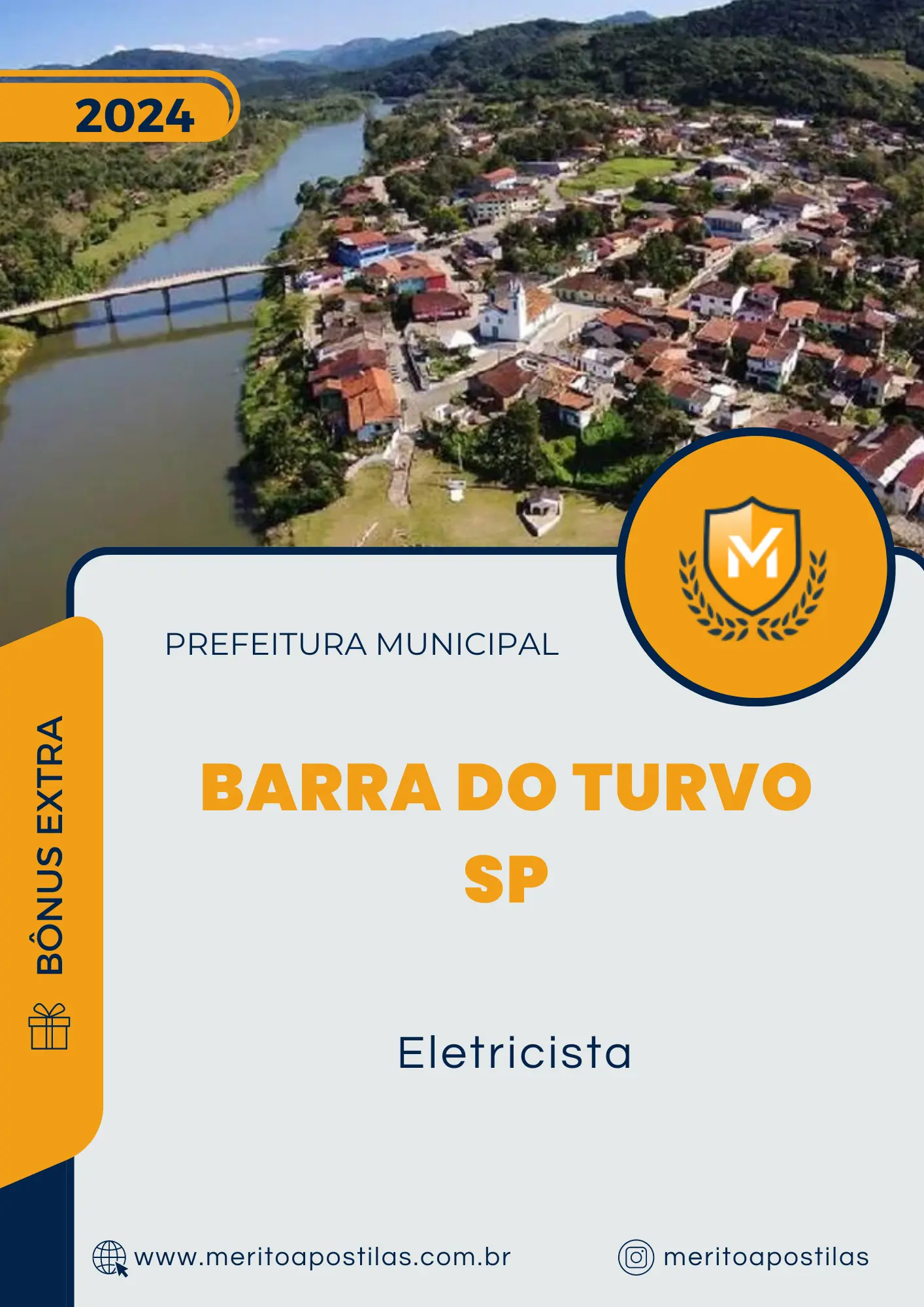 Apostila Eletricista Prefeitura de Barra do Turvo SP 2024