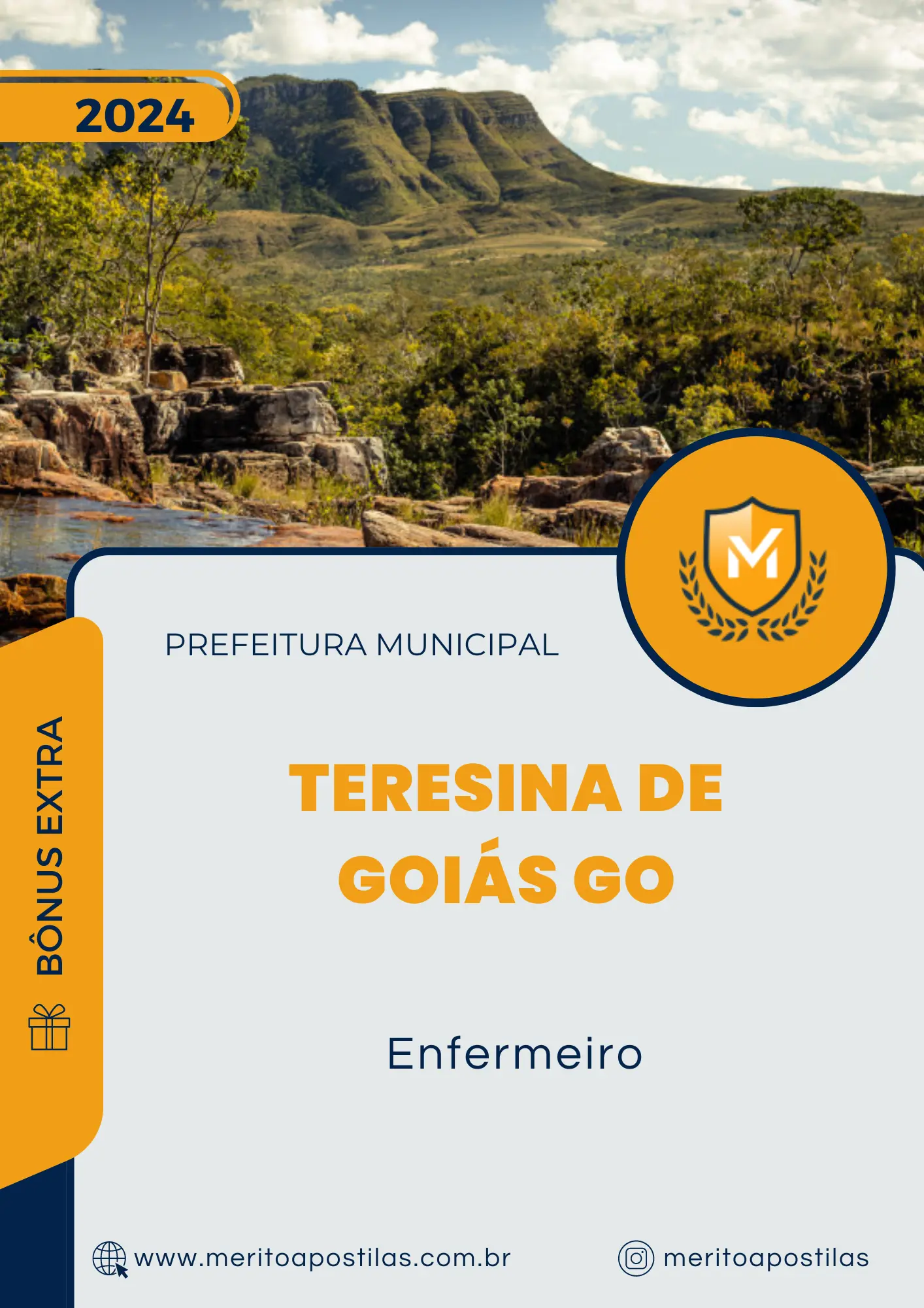 Apostila Enfermeiro Prefeitura de Teresina de Goiás GO 2024