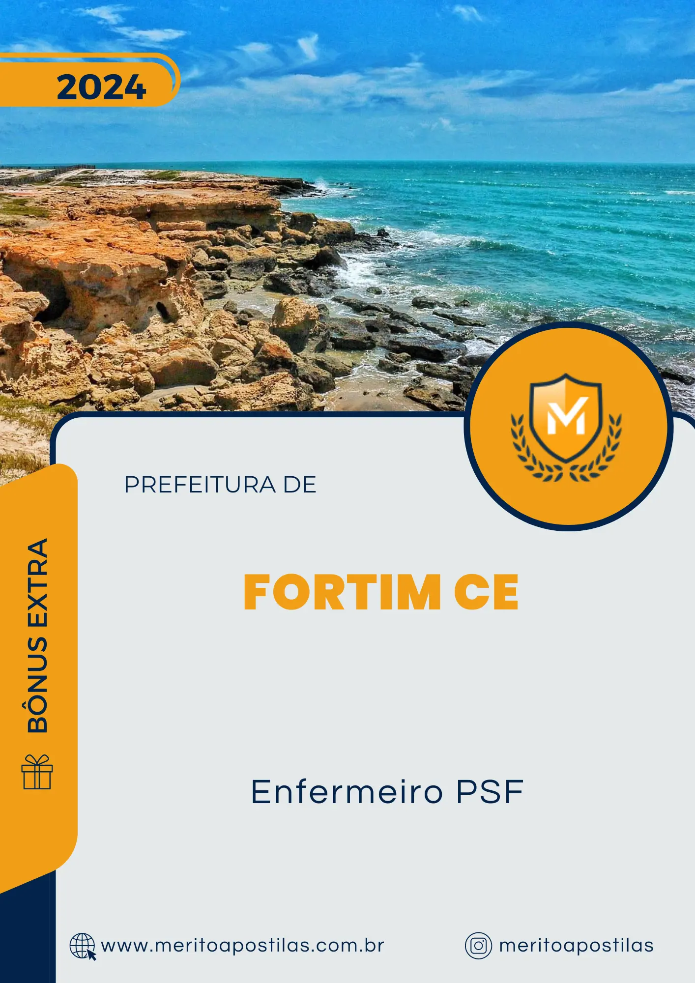 Apostila Enfermeiro PSF Prefeitura de Fortim CE 2024