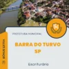 Apostila Escriturário Prefeitura de Barra do Turvo SP 2024