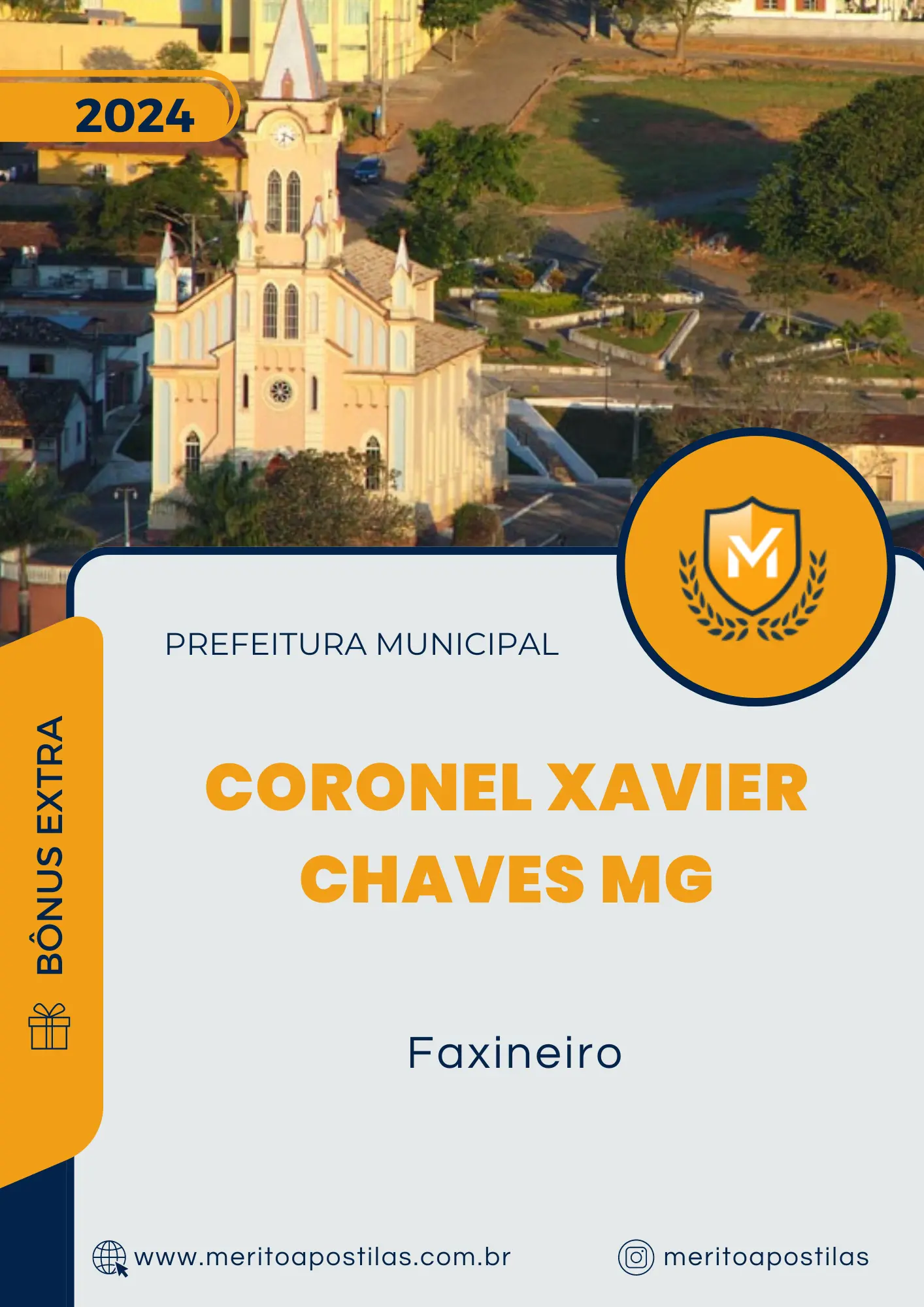 Apostila Faxineiro Prefeitura de Coronel Xavier Chaves MG