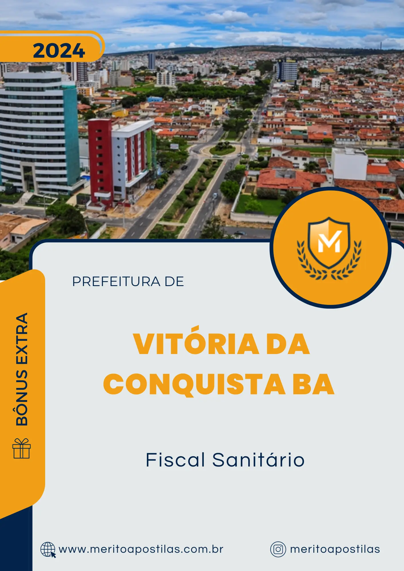 Apostila Fiscal Sanitário Prefeitura de Vitória da Conquista BA 2024