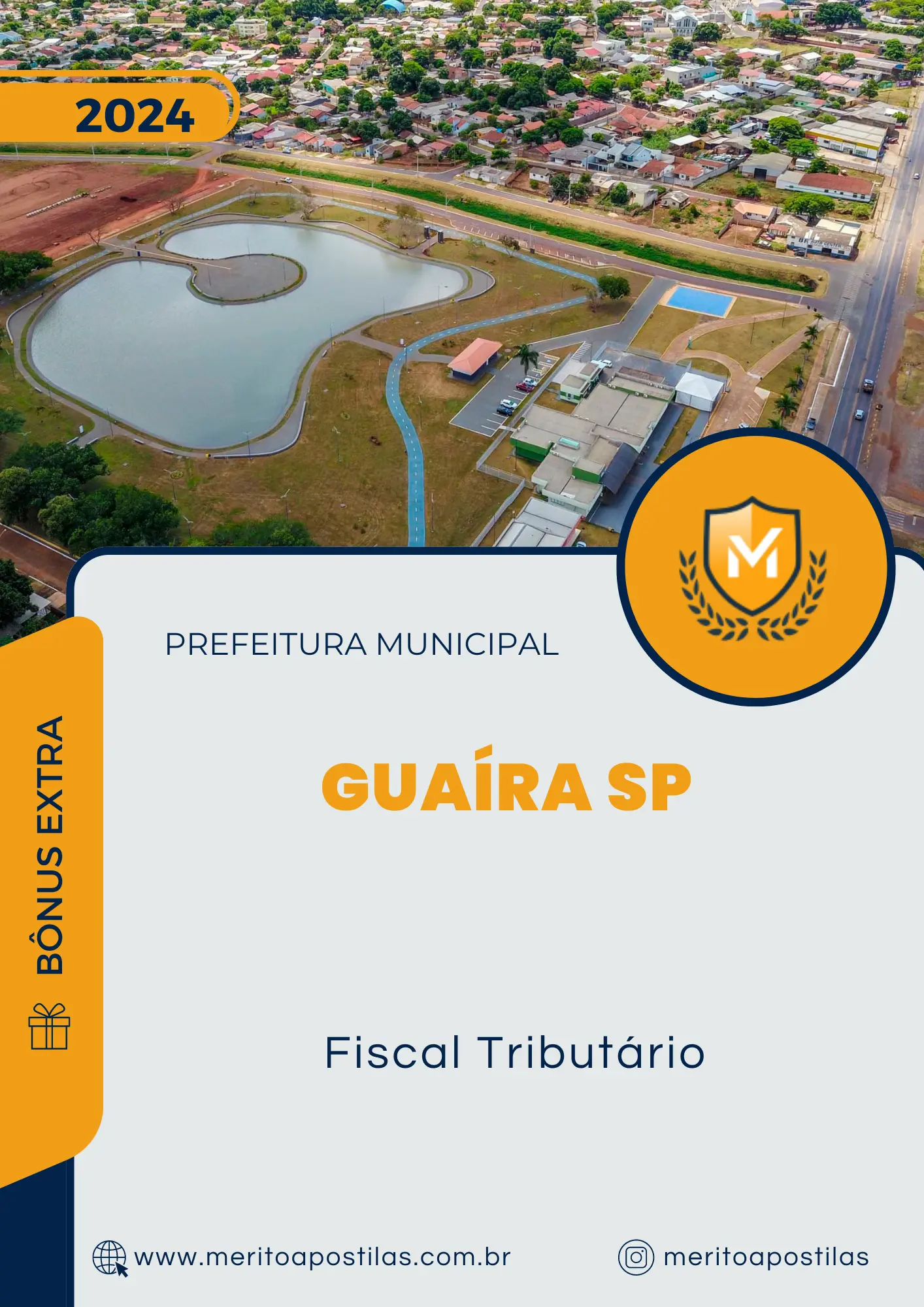 Apostila Fiscal Tributário Prefeitura de Guaíra SP 2024