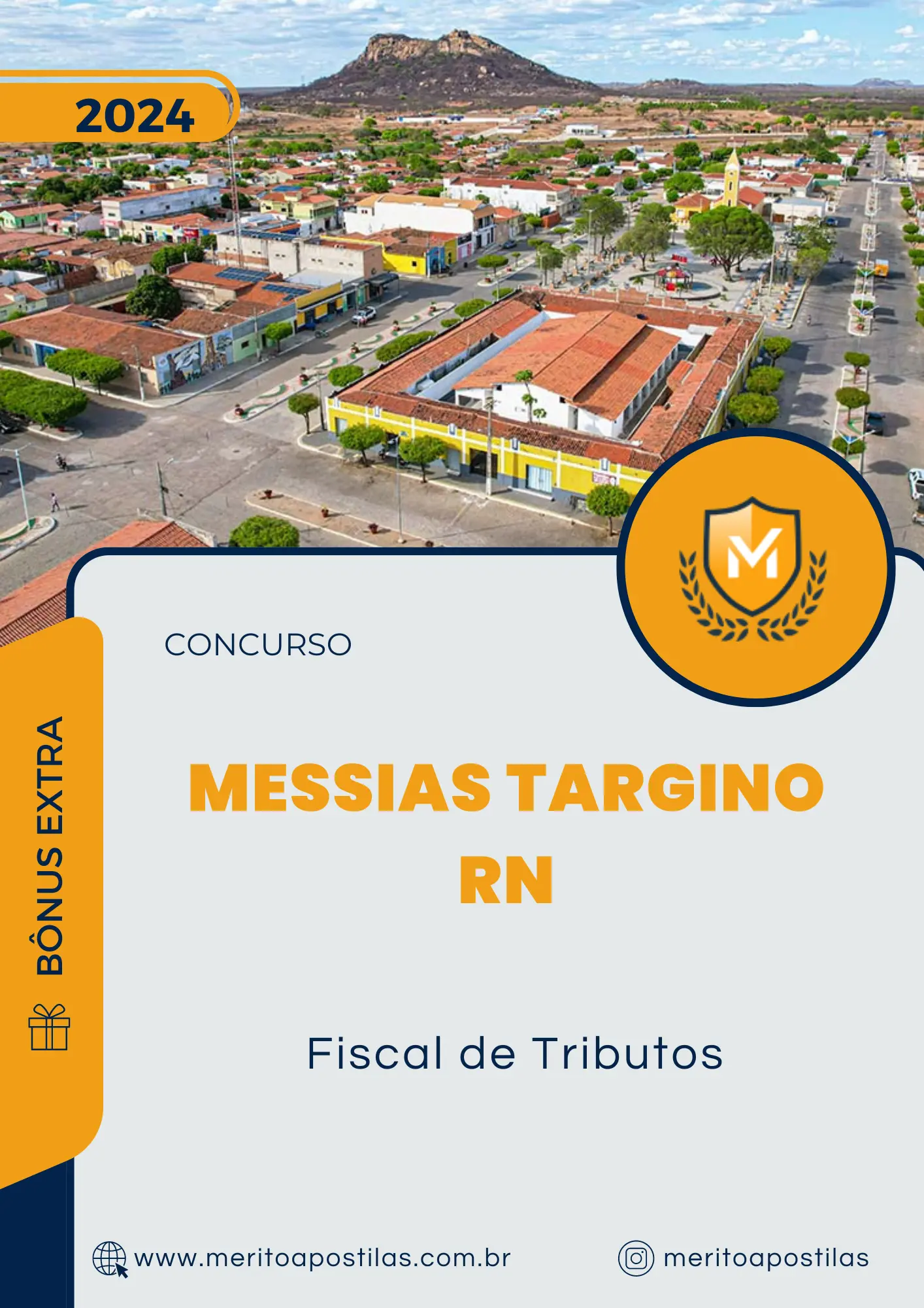 Apostila Fiscal de Tributos Concurso de Messias Targino RN 2024