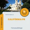 Apostila Fonoaudiólogo Prefeitura de Califórnia PR 2024