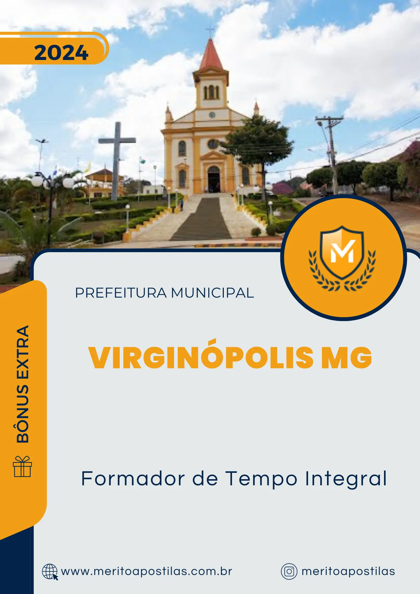 Apostila Formador De Tempo Integral Prefeitura Virginópolis MG 2024