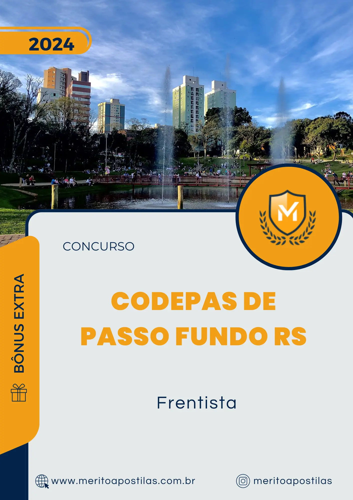 Apostila Frentista Concurso CODEPAS de Passo Fundo RS 2024