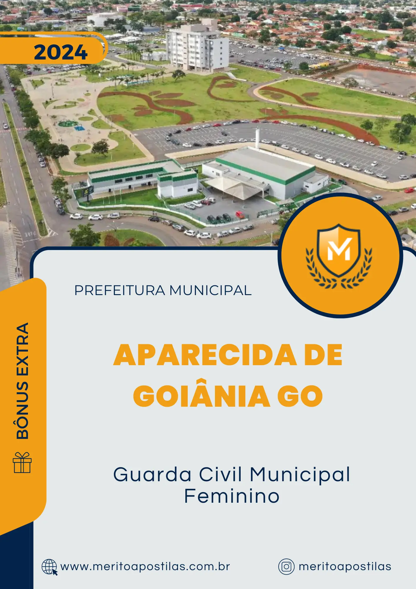 Apostila Guarda Civil Municipal Feminino Prefeitura de Aparecida de Goiânia GO 2024