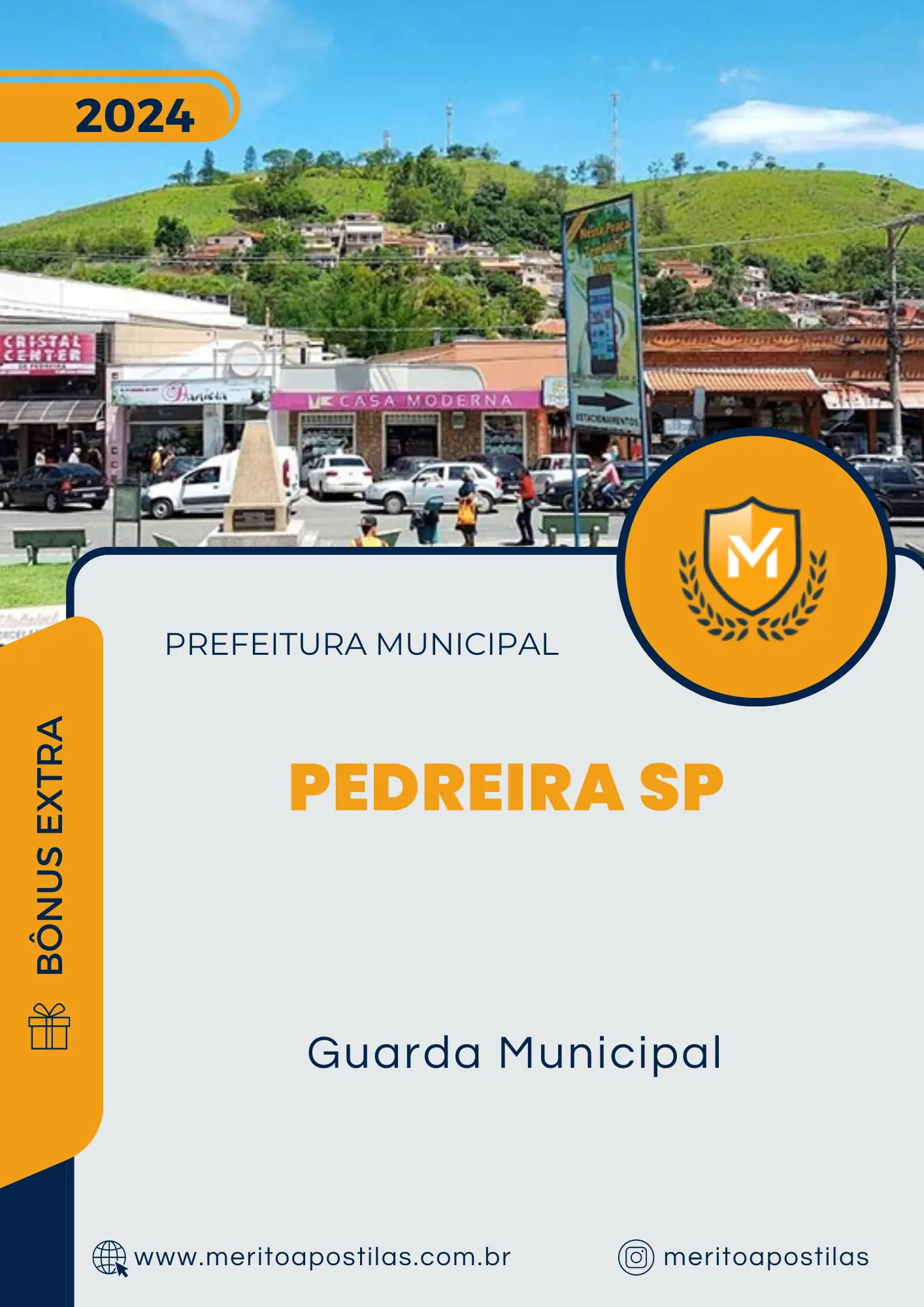 Apostila Guarda Municipal Prefeitura de Pedreira SP 2024