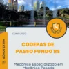 Apostila Mecânico Especializado em Mecânica Pesada Concurso CODEPAS de Passo Fundo RS 2024