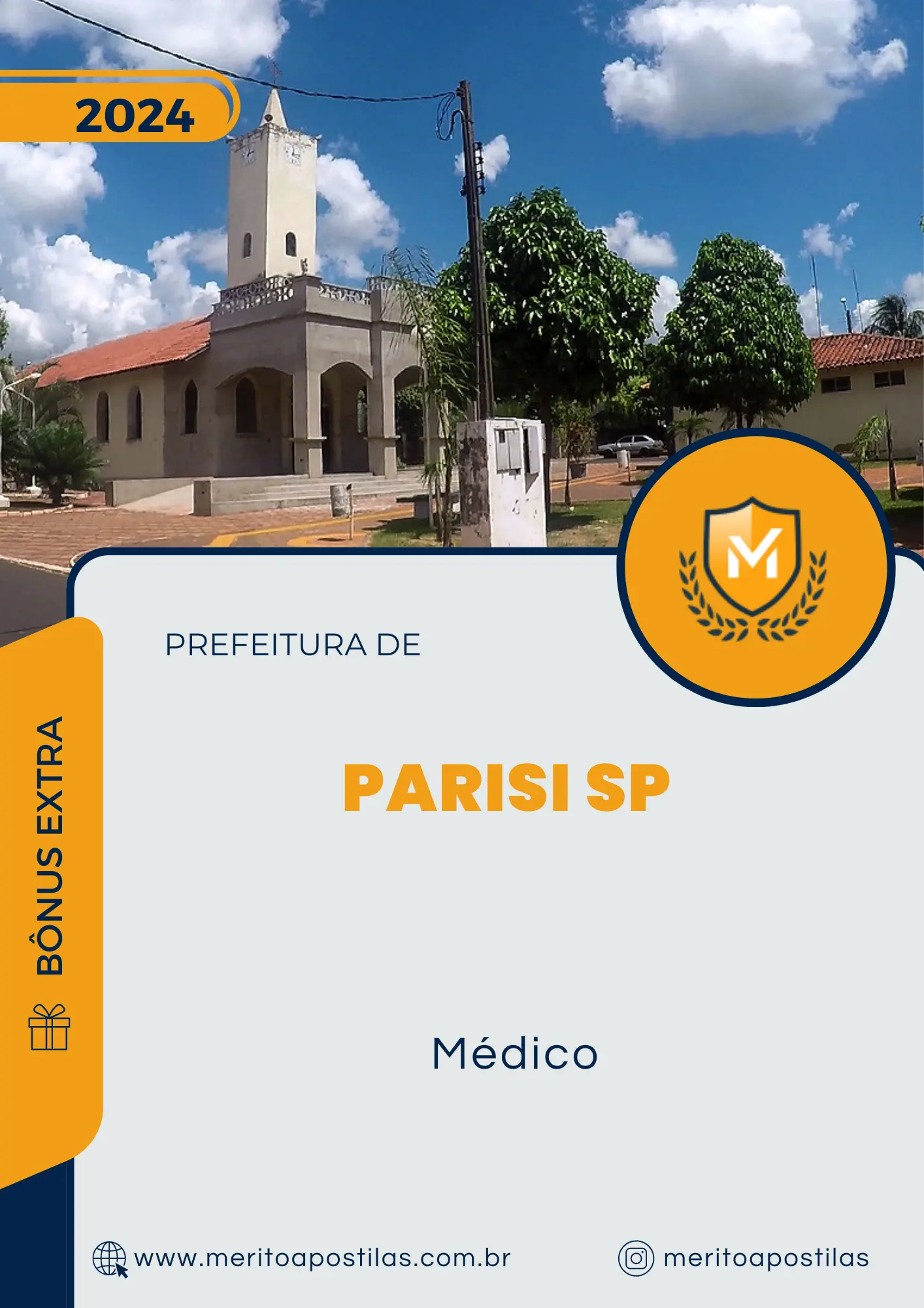 Apostila Médico Prefeitura de Parisi SP 2024